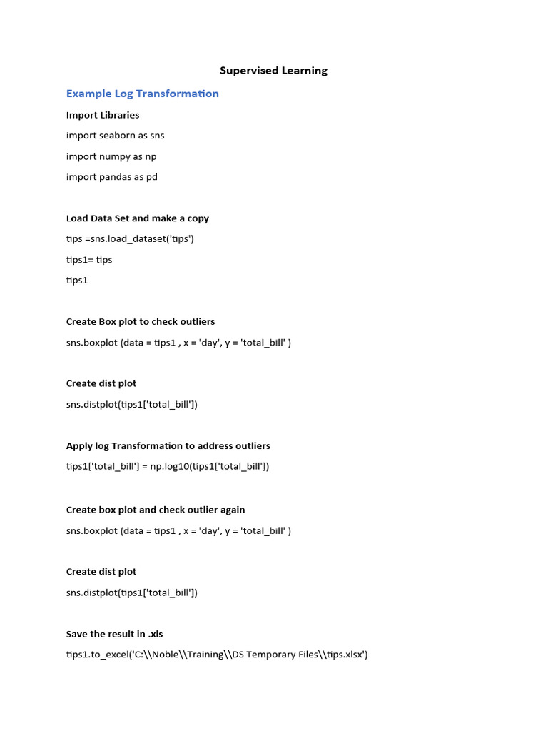 Supervised learning for data science pdf ordinary least squares