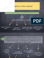 Borghesia e Classe Operaia