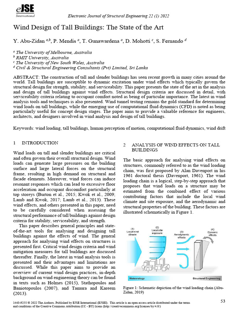 Wind Design Strategies for Tall Buildings | PDF | Wound | Vortices