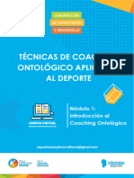 Material Teorico Modulo 1 - Coaching Ontologico