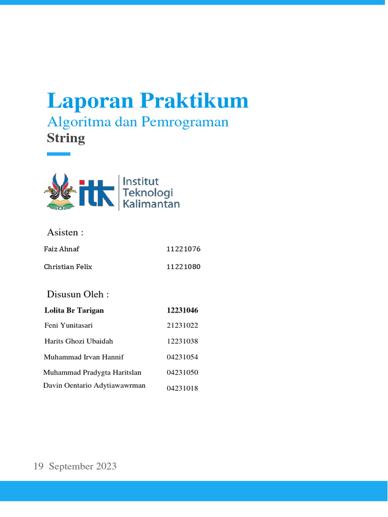 Pemrograman Dasar String di Python | PDF