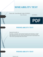 Permeability Test