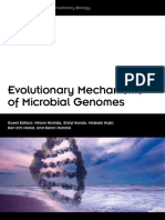 Evolutionary Mechanisms of Microbial Genomes