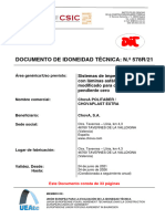 DIT 578R-21 CHOVA para Imprenta - Signed