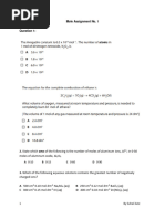 Mole Assignment No. 1