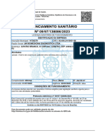 LicencaSanitaria - Estabelecimento - IM14728279 2M BIOMEDICINA DIAGNOSTICA