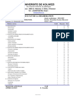 Publication de Resultat