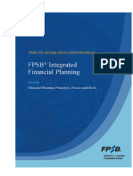 IFP - Financial Planning Principles Process and Skills