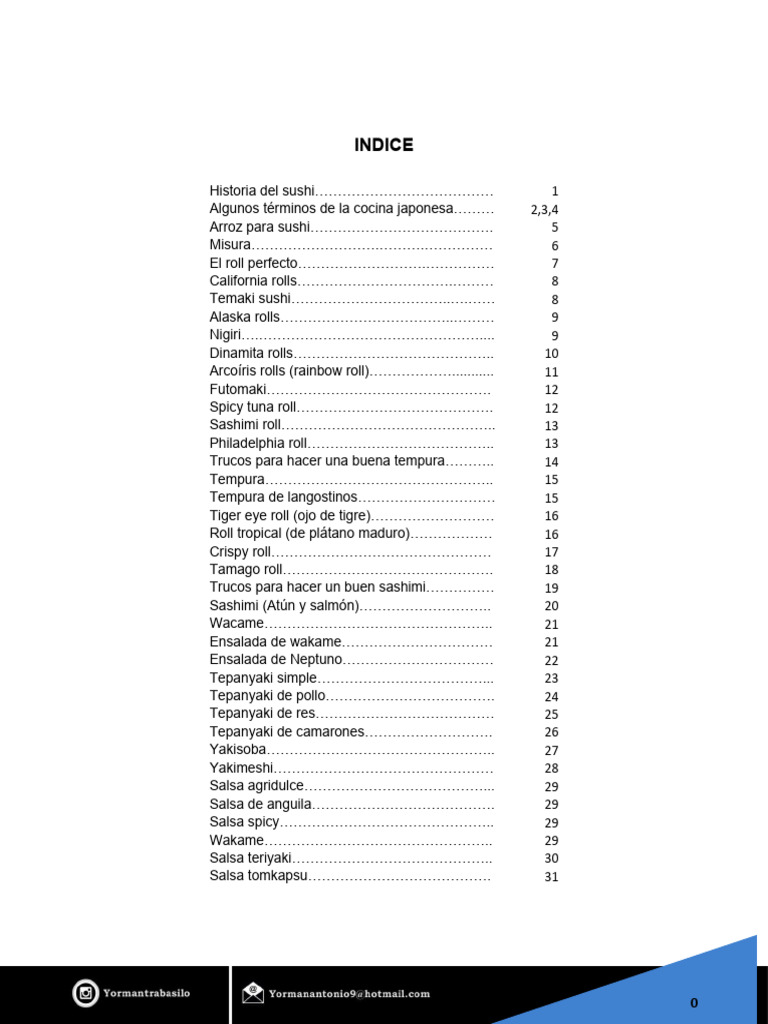 Sushi Bar Pdf Sushi Cocina