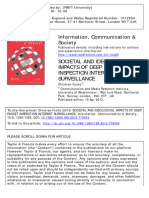 Fuchs, C. (2013) - SOCIETAL AND IDEOLOGICAL IMPACTS OF DEEP PACKET INSPECTION INTERNET SURVEILLANCE
