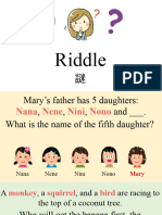 Riddles For Beginners