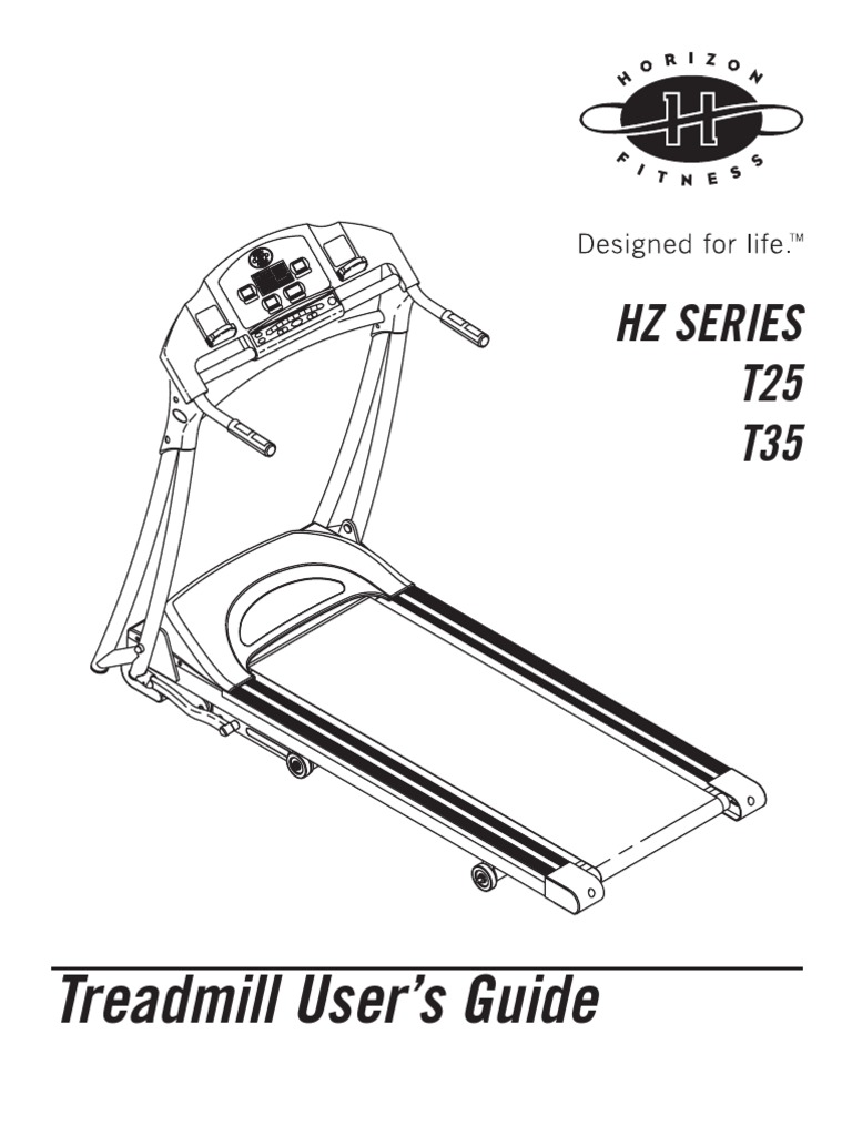 Horizon Treadmill User's Guide | PDF | Physical Exercise