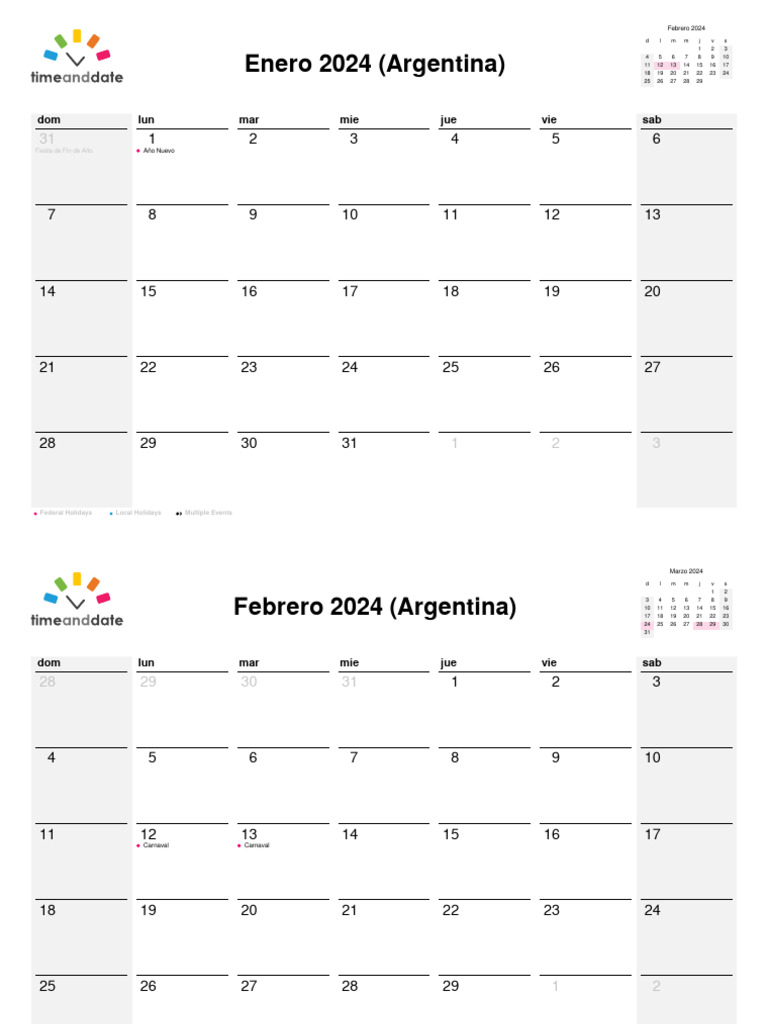 Argentina Enero 2024 Diciembre 2024 PDF