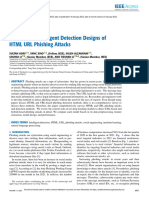 A Survey of Intelligent Detection Designs of HTML URL Phishing Attacks