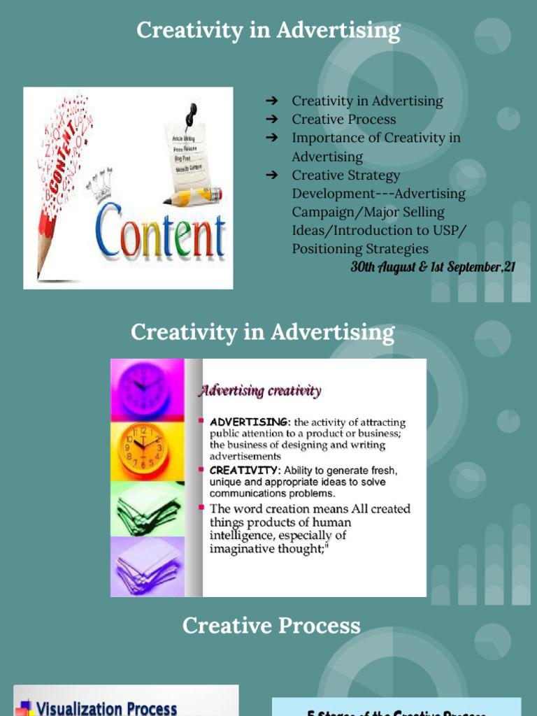 Creative Advertising Strategies Explained | PDF | Advertising | Copywriting