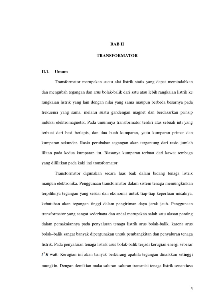 Trafo | PDF