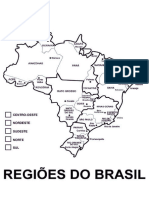 Mapa Do Brasil - Regiões