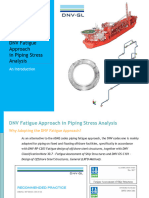 DNV Fatigue Approach in Piping Stress Analysis