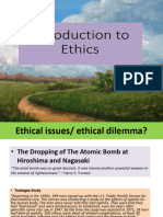 LECTURE 1 ETHICS Part 1