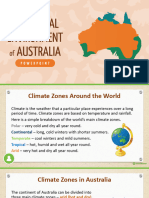 Temperate Climate Zone of Australia