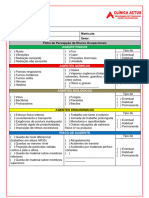 Ficha de Percepção de Riscos Ocupacionais