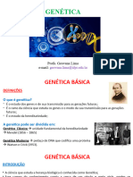 Aula-Princípios de Genética - GENETICA CLASSICA E MODERNA