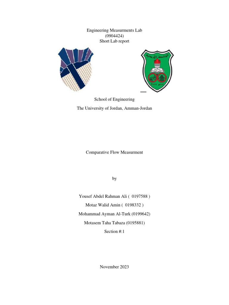 Flow Measurement Pdf Flow Measurement Fluid Dynamics