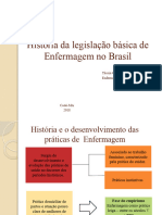 História Da Legislação Básica de Enfermagem No Brasil