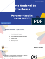 Presentación Parametrizaciones Salida en Vivo FINAL