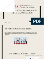 Planeación y Preparación de La Capacitación