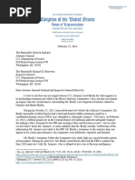 Nadler Letter To Garland + Horowitz