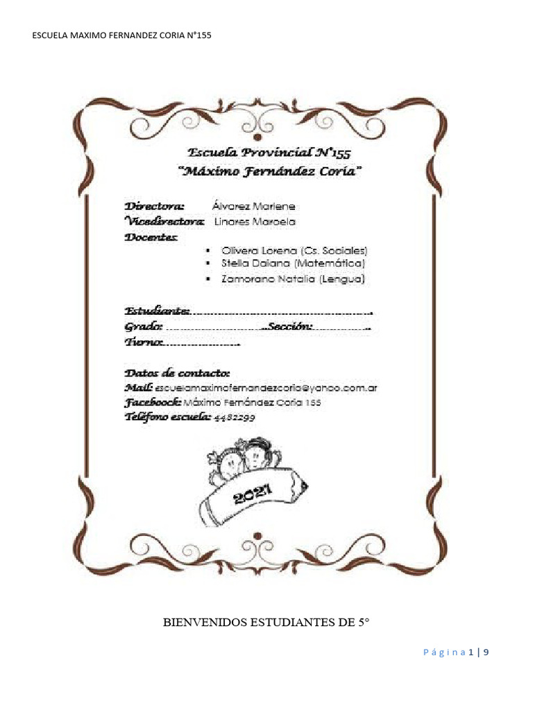 Actividades De Inicio Completa2 Pdf