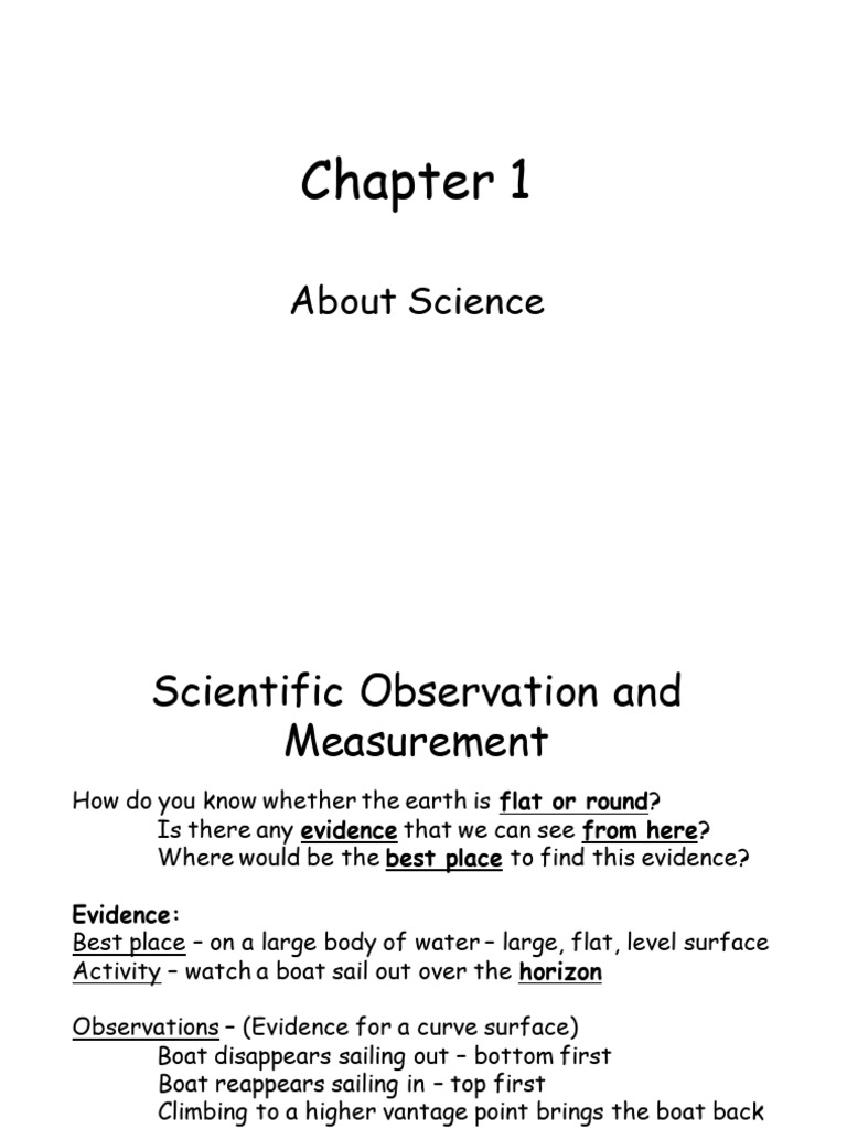 Phy100 Chapter 1 Pdf Science Hypothesis