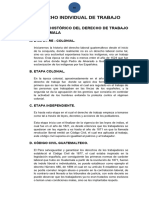 Derecho Individual de Trabajo