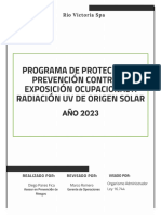 Programa Radiación UV 2023 - Rio Victoria
