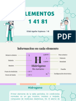 ELIAB AGUILAR Elementos 1, 41, 81