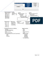 Fo-Reh-02 - Requisición de Herramientas v. 00