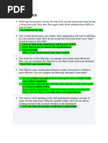 Xero Reviewer