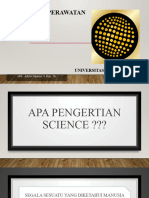 Materi 2 Science & Pengembangan Ilmu Keperawatan