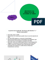 Tarea 3 Deontologia Preguntas Video. 4to-B