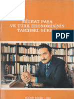Bülent Ecevit Mithat Paşa Ve Türk Ekonomisinin Tarihsel Süreci DSP