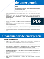 Funciones Emergencias Simulacro