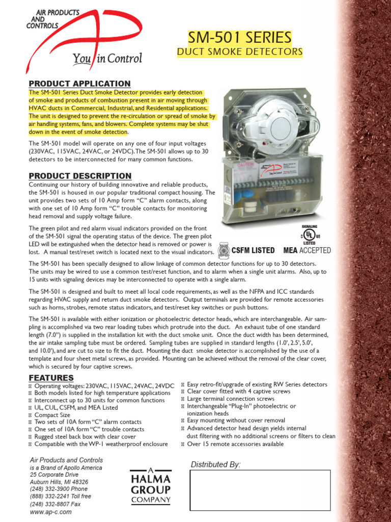 Sensor de Humo - SM-501 | PDF