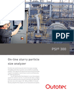 PSI 300. On-line slurry particle size analyzer