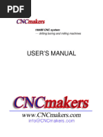 CNCmakers 1000M Milling CNC Controller User Manual