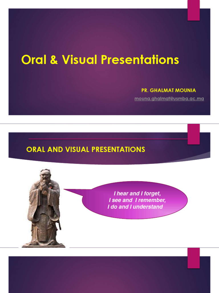 Business Oral & Visual Presentations | PDF