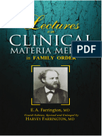 Book On Lectures On Clinical Materia Medica