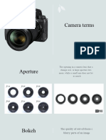 Camera Terms
