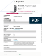 Schneider Electric - Onduleur-BackUPS - BX700U-FR