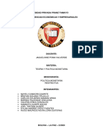 Politica Monetaria Restrictiva - Grupal - H5